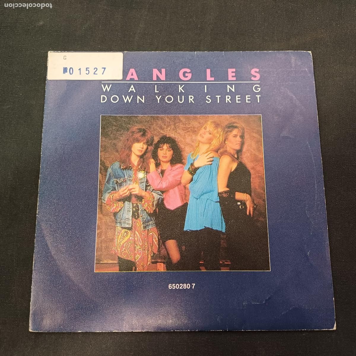 Discos de vinilo: THE BANGLES/WALKING DOWN YOUR STREET/SINGLE PROMOCIONAL.