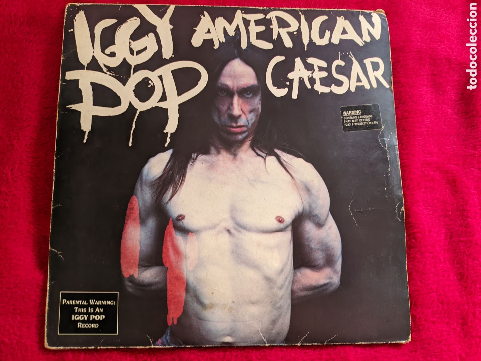 Discos de vinilo: // Iggy Pop - American Caesar - Virgin UK 1993,2LPs
