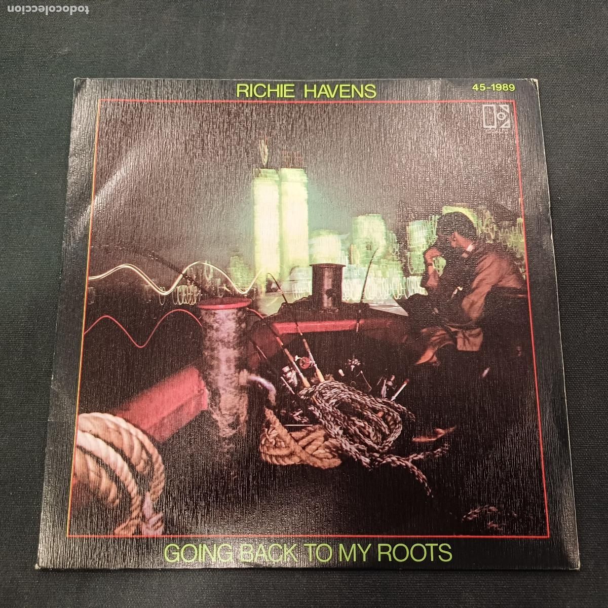 Discos de vinilo: RICHIE HAVENS/GOING BACK TO MY ROOTS/SINGLE. - Foto 1