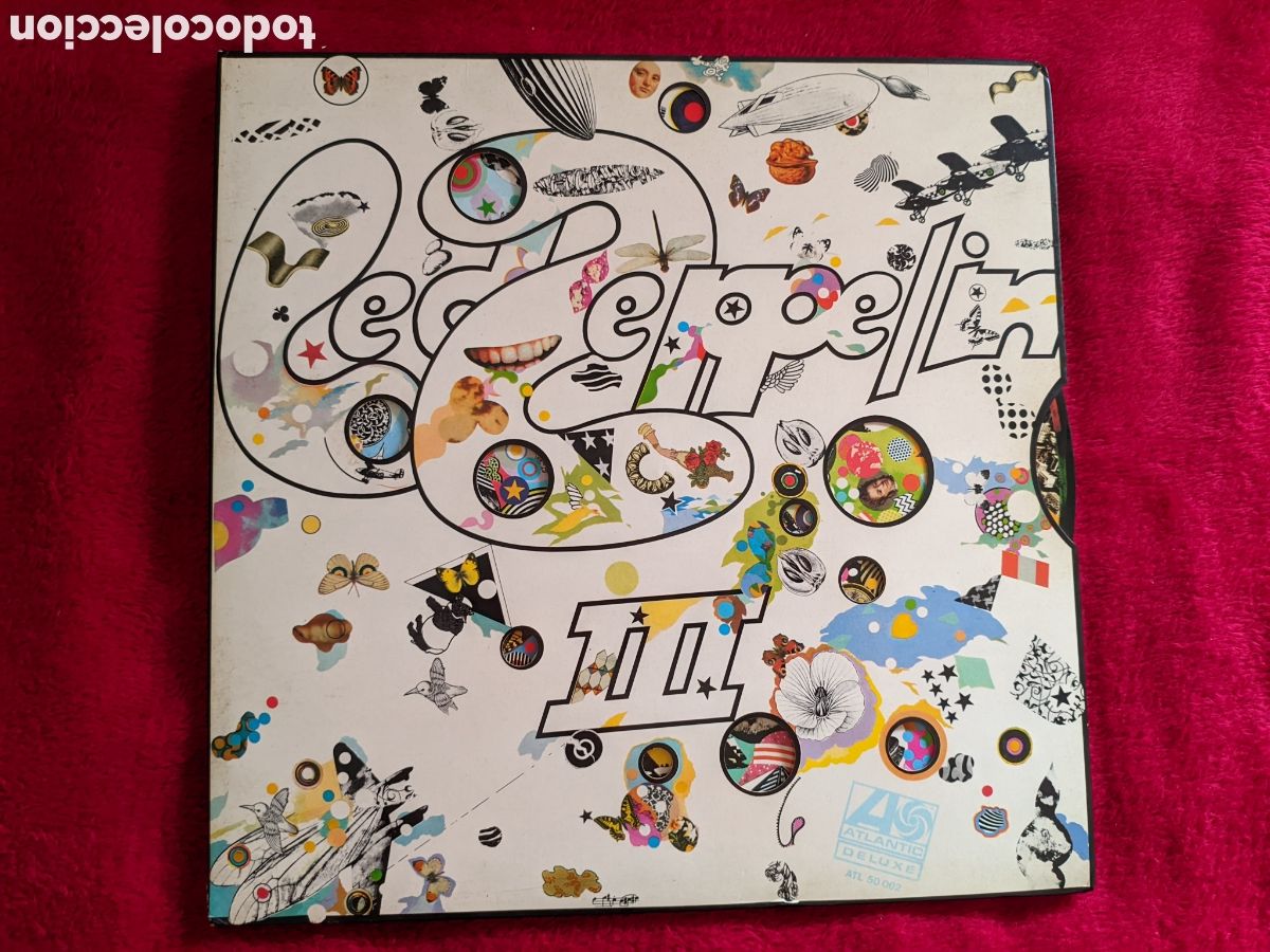 Discos de vinilo: // Led Zeppelin - Led Zeppelin III - Atlantic Germany 1973, gatefold,stereo
