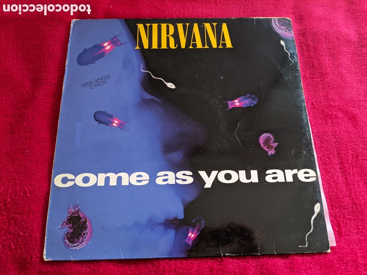 Discos de vinilo: // NIRVANA - Come As You Are - Maxi DGC 1992, Espa&ntilde;a