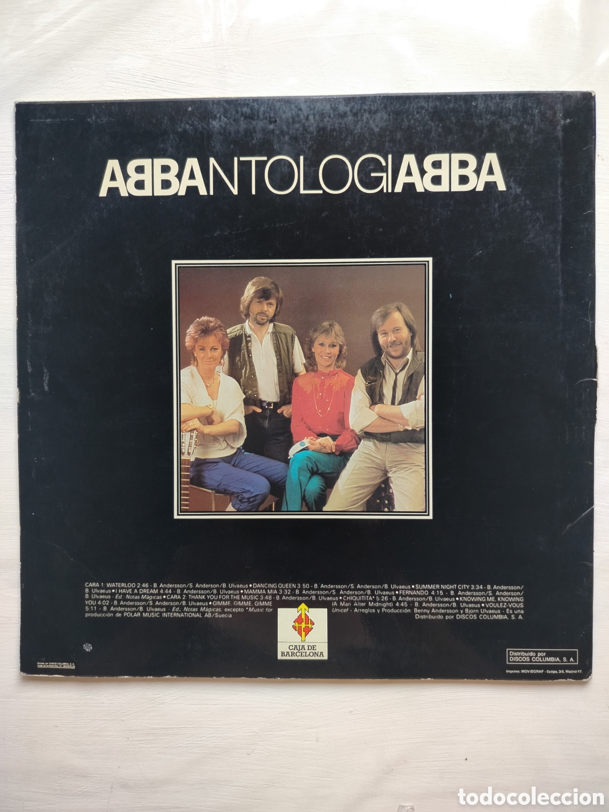 Discos de vinilo: Abba LP Antolog&iacute;a Promo - Foto 2