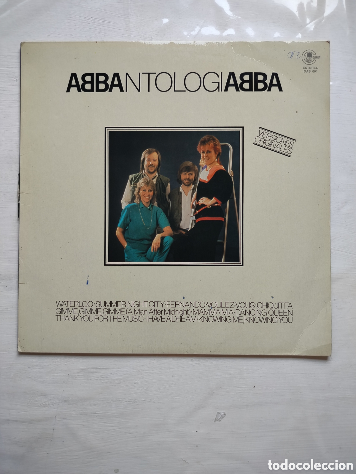 Discos de vinilo: Abba LP Antolog&iacute;a Promo