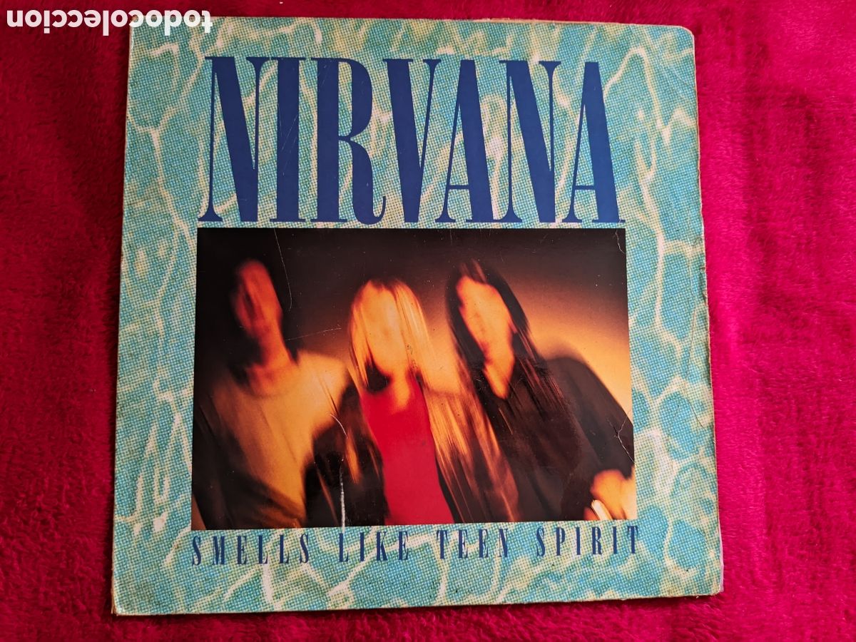 Discos de vinilo: // NIRVANA - Smells Like Teen Spirit - Maxi DGC Espa&ntilde;a 1991