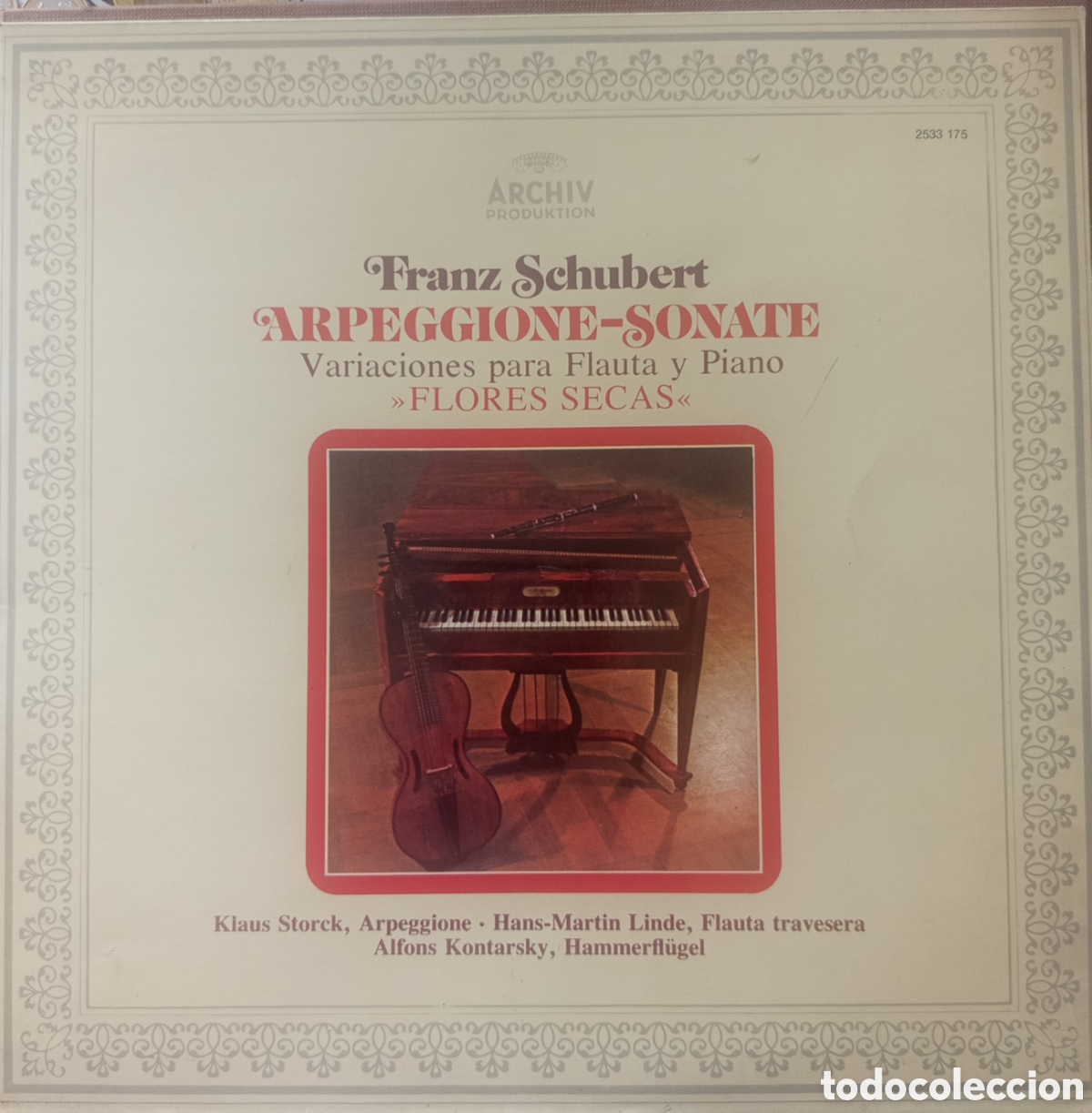 Discos de vinilo: Arpeggione Sonata&rdquo; de Franz Schubert