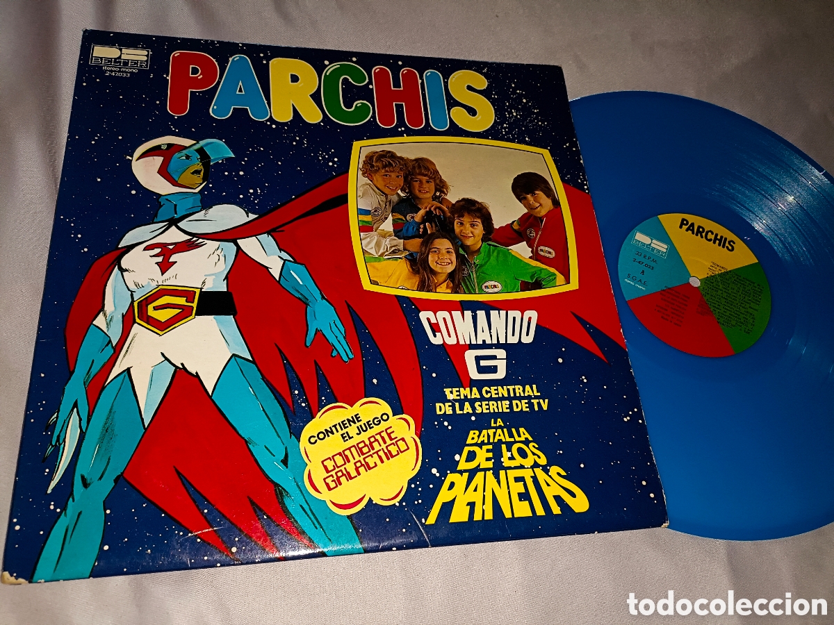Discos de vinilo: PARCHIS COMANDO G LP VINILO CON TABLERO Y FICHAS