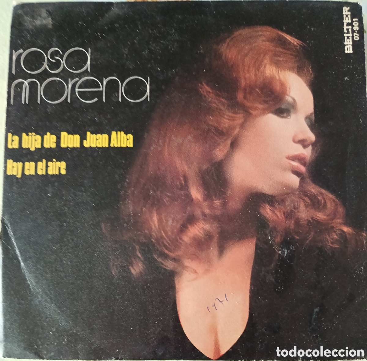 Dischi in vinile: Rosa Morena single sello Belter editado en Espa&ntilde;a a&ntilde;o 1971.