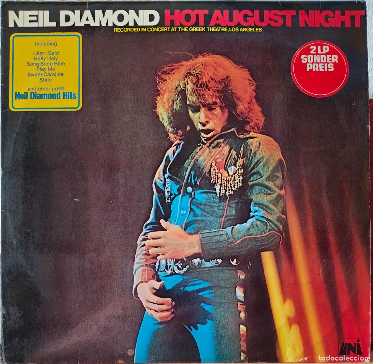 Discos de vinilo: Neil Diamond / Hot august night