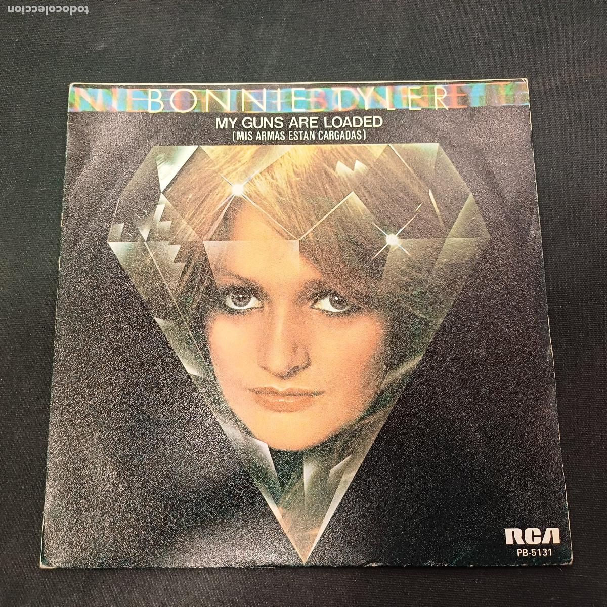 Discos de vinilo: BONNIE TYLER/MY GUNS ARE LOADED/SINGLE.