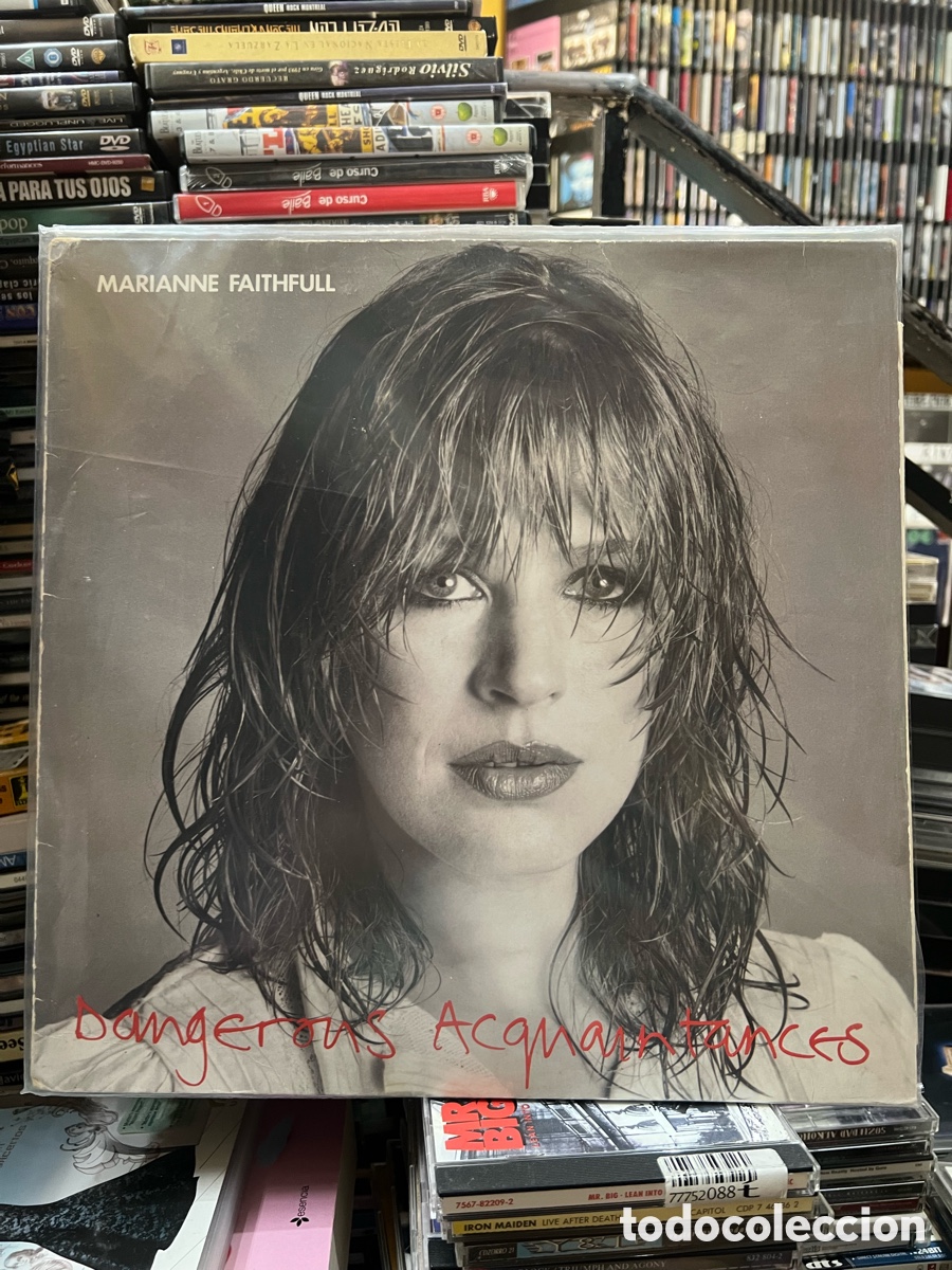 Discos de vinilo: Marianne Faithfull Dangerous Acquaintances
