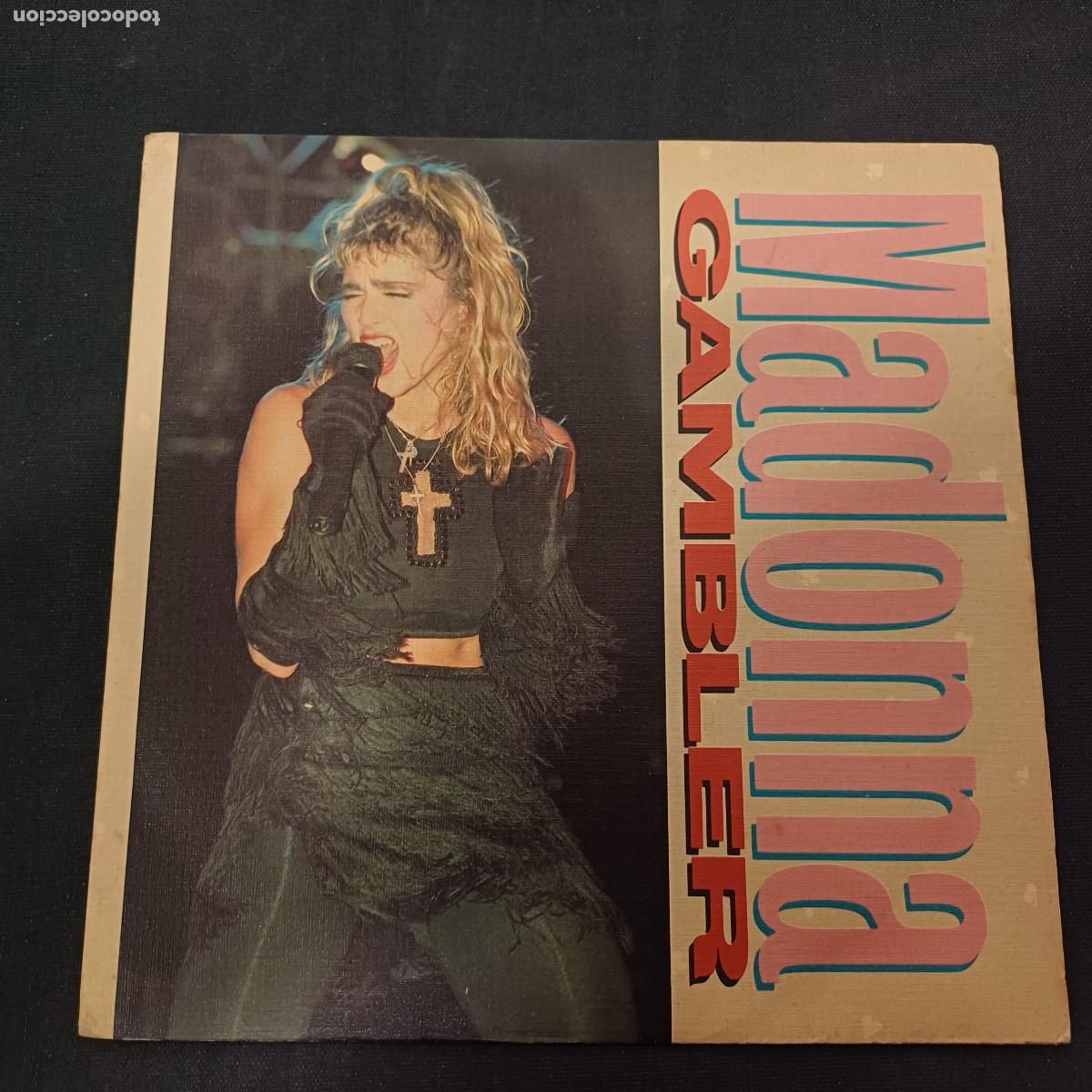 Discos de vinilo: MADONNA/GAMBLER/SINGLE. - Foto 1