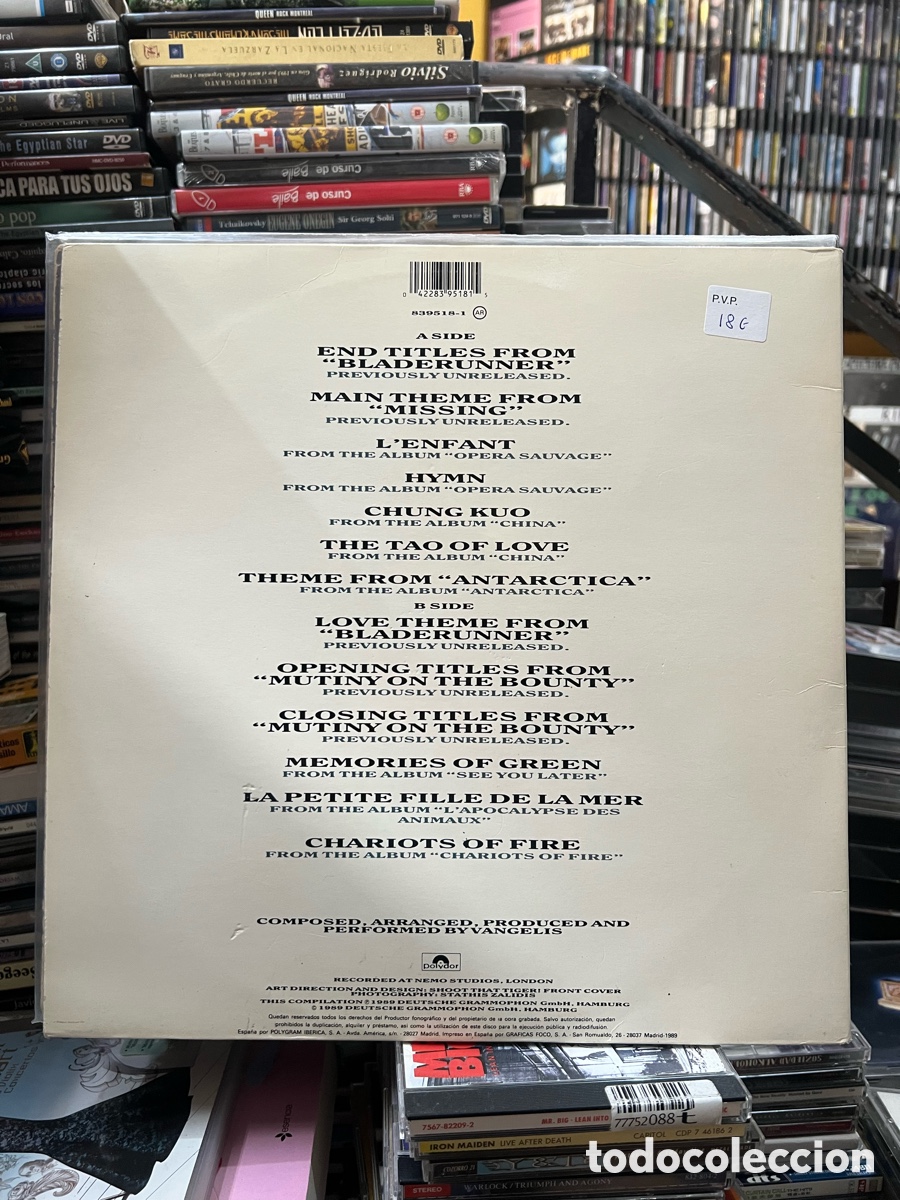 Discos de vinilo: Vangelis Themes Lp 70s - Foto 2