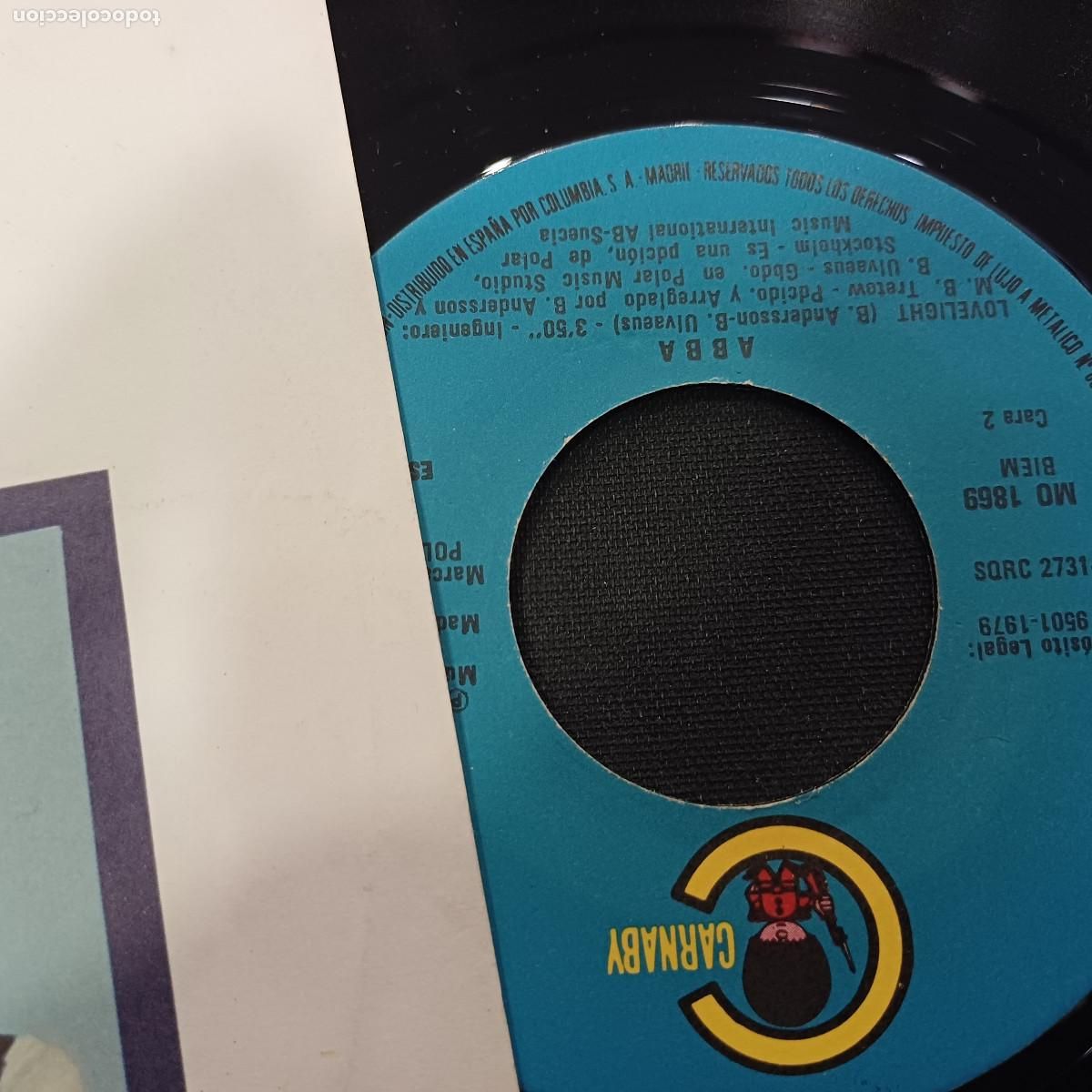 Discos de vinilo: ABBA/CHIQUITITA/SINGLE. - Foto 2