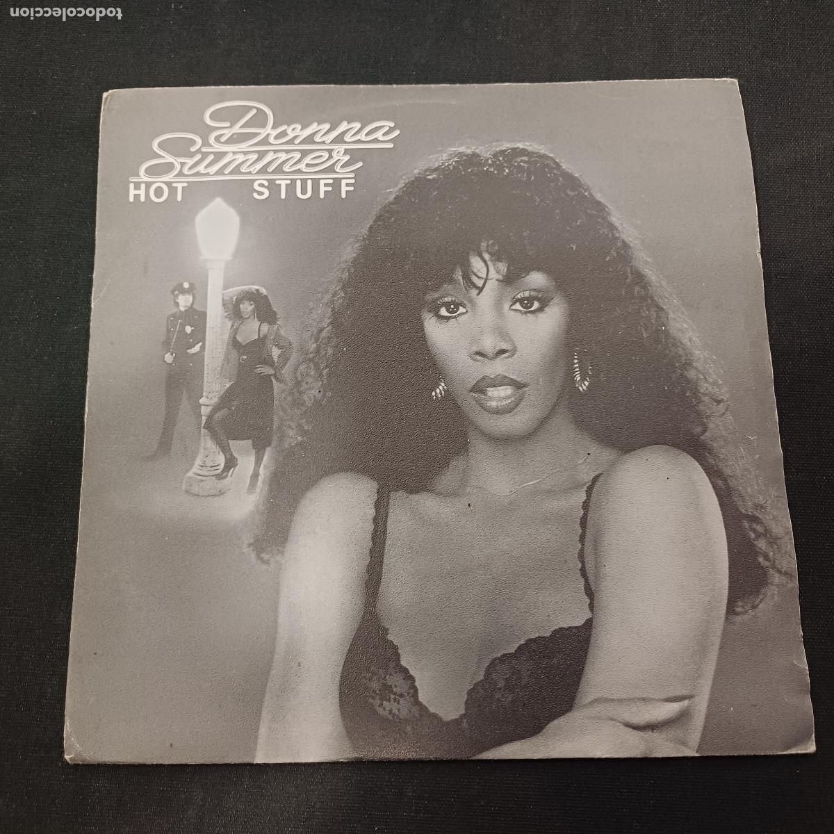 Discos de vinilo: DONNA SUMMER/HOT STUFF/SINGLE.