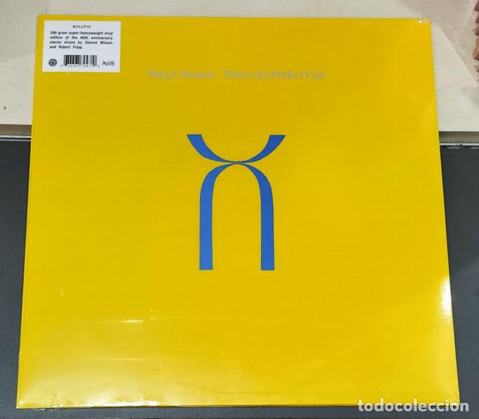 Discos de vinilo: King Crimson - Three Of A Perfect Pair - LP 40th Anniversary, Panegyric 2022. Nuevo, precintado.