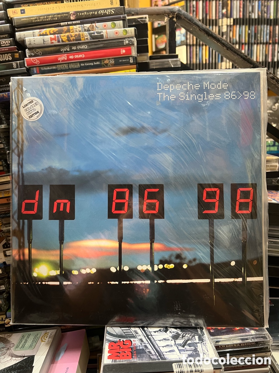 Discos de vinilo: Depeche Mode The singles 86 98 Limited colored vinyl edition