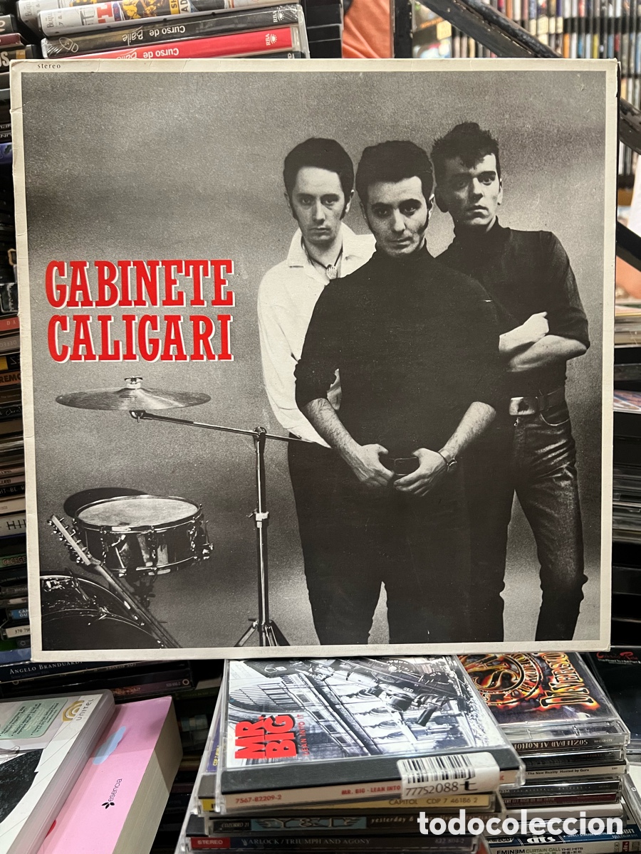 Discos de vinilo: Gabinete Caligari Cuatro rosas