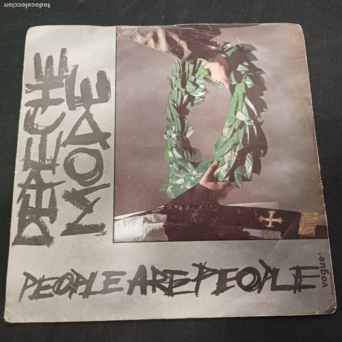Discos de vinilo: DEPECHE MODE/PEOPLE ARE PEOPLE/SINGLE.
