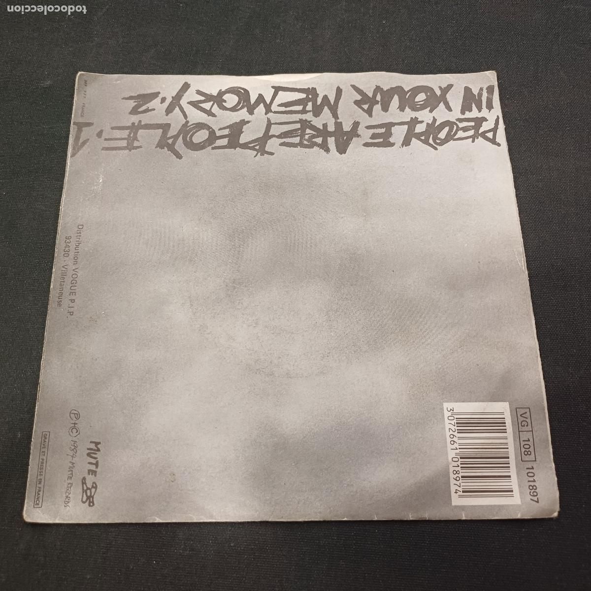 Discos de vinilo: DEPECHE MODE/PEOPLE ARE PEOPLE/SINGLE. - Foto 3