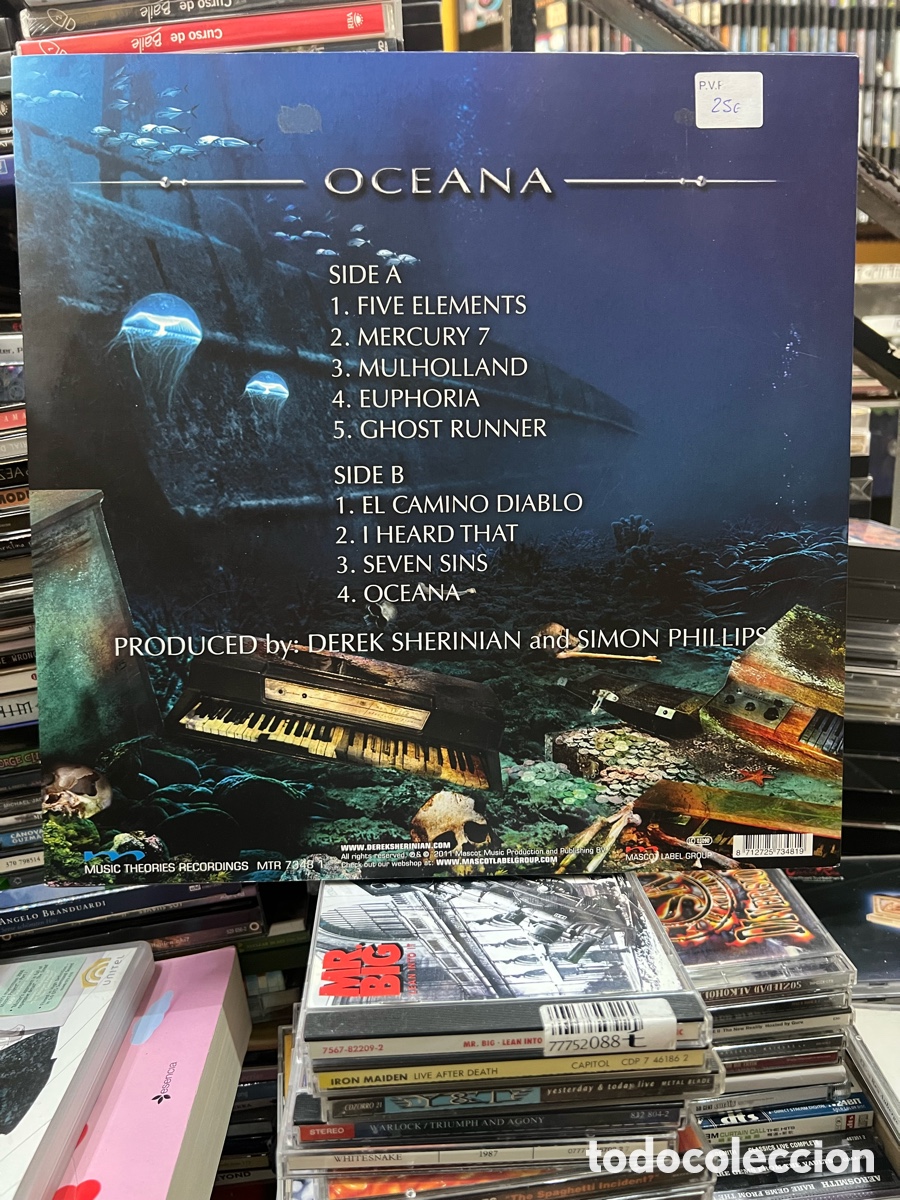Discos de vinilo: Derek Sherinian Oceana - Foto 2