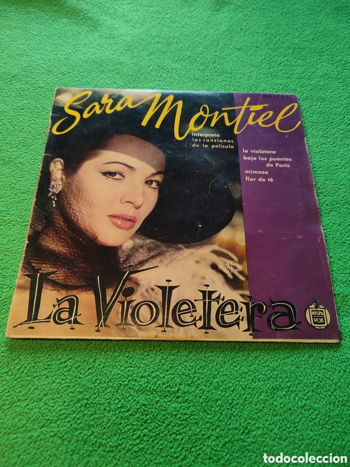 Discos de vinilo: Sara Montiel - La violetera - Mimosa + 2