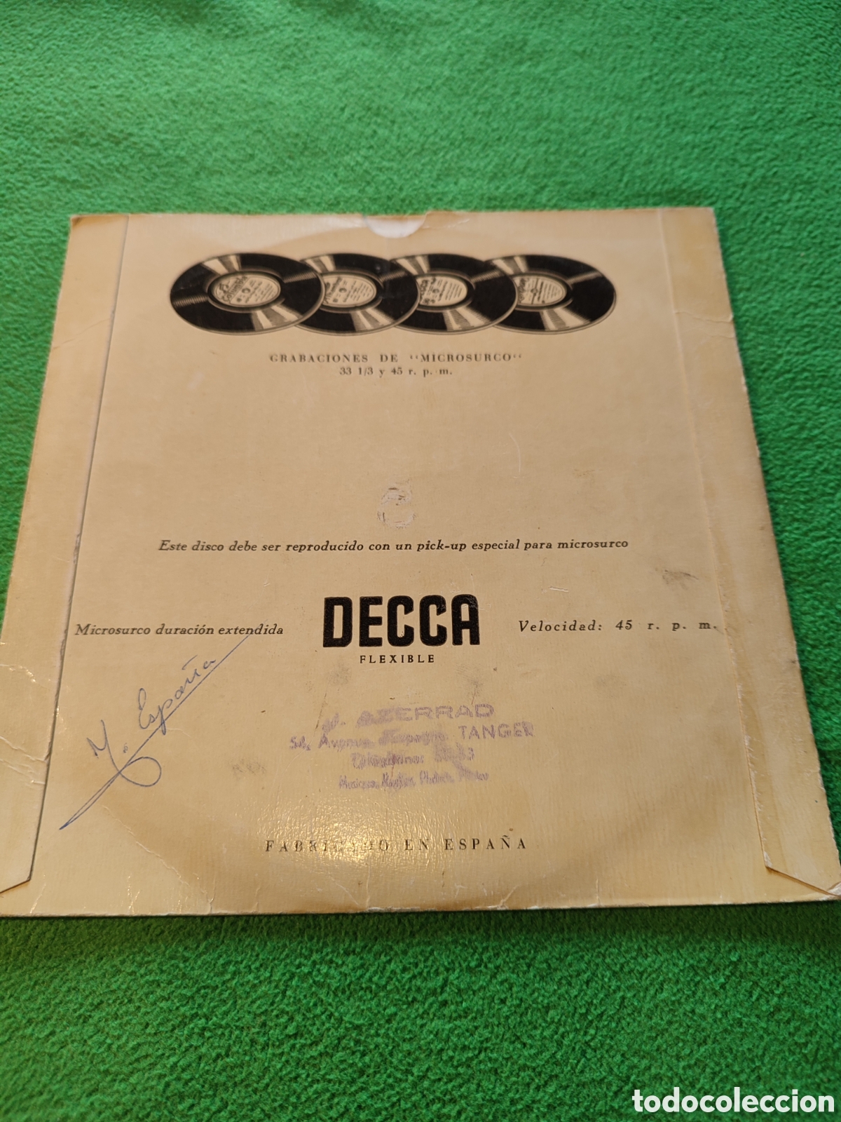 Discos de vinilo: Varias orquestas de Decca- Moulin Rouge + 3 - Foto 2