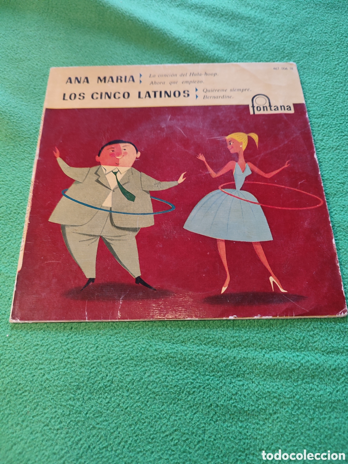 Discos de vinilo: Ana Mar&iacute;a / Los Cinco Latinos - Qui&eacute;reme siempre