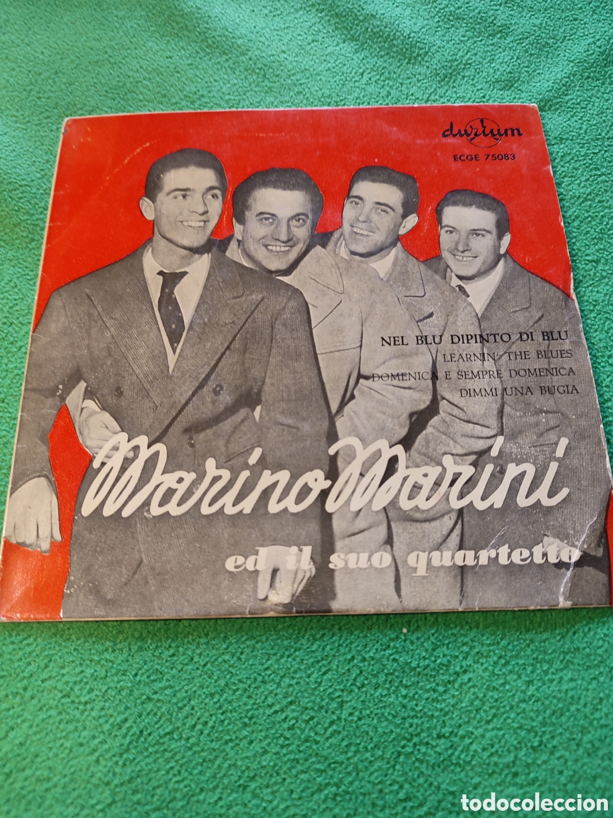 Discos de vinilo: Marino Marini - Nel blu dipinto di blu + 3