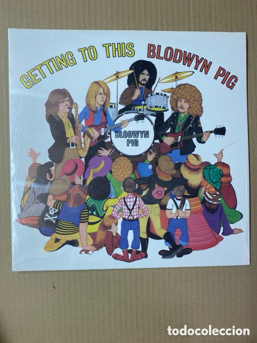 Discos de vinilo: LP BLODWYN PIGMALI&Oacute;N. GETTING TO THIS. PRECINTADO DE FABRICA!!