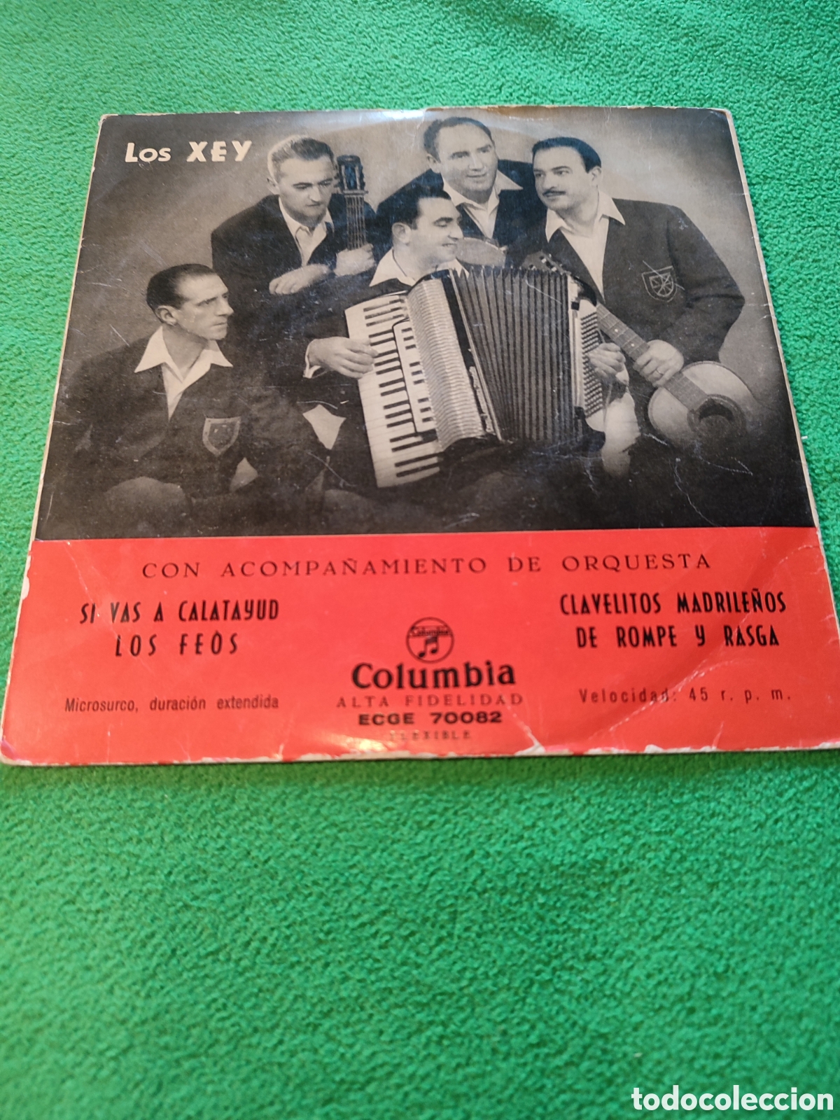 Discos de vinilo: Los Xey - Si vas a Calatayud + 3