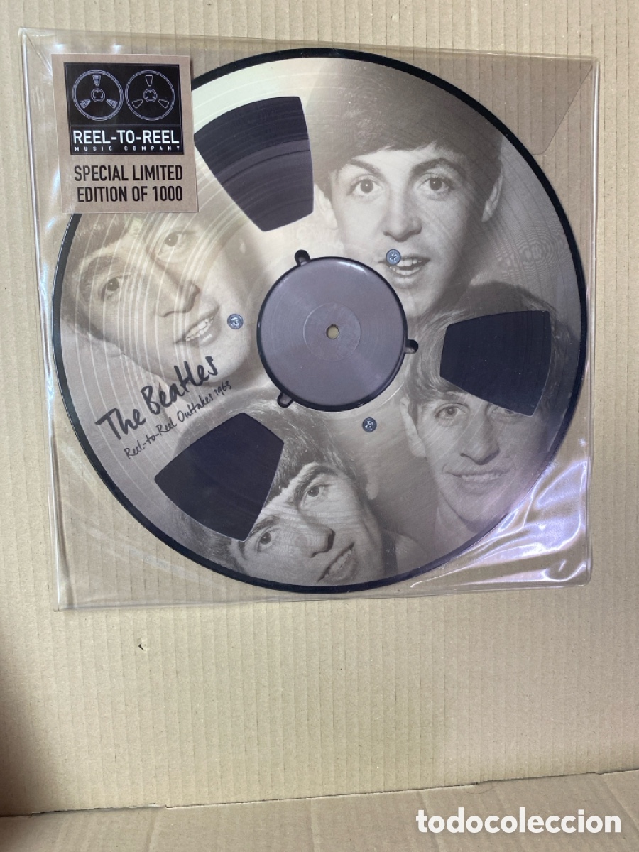 Discos de vinilo: LP PICTURE THE BEATLES. REEL TO REEL. OUTTAKES 1963. PRECINTADO DE FABRICA!!