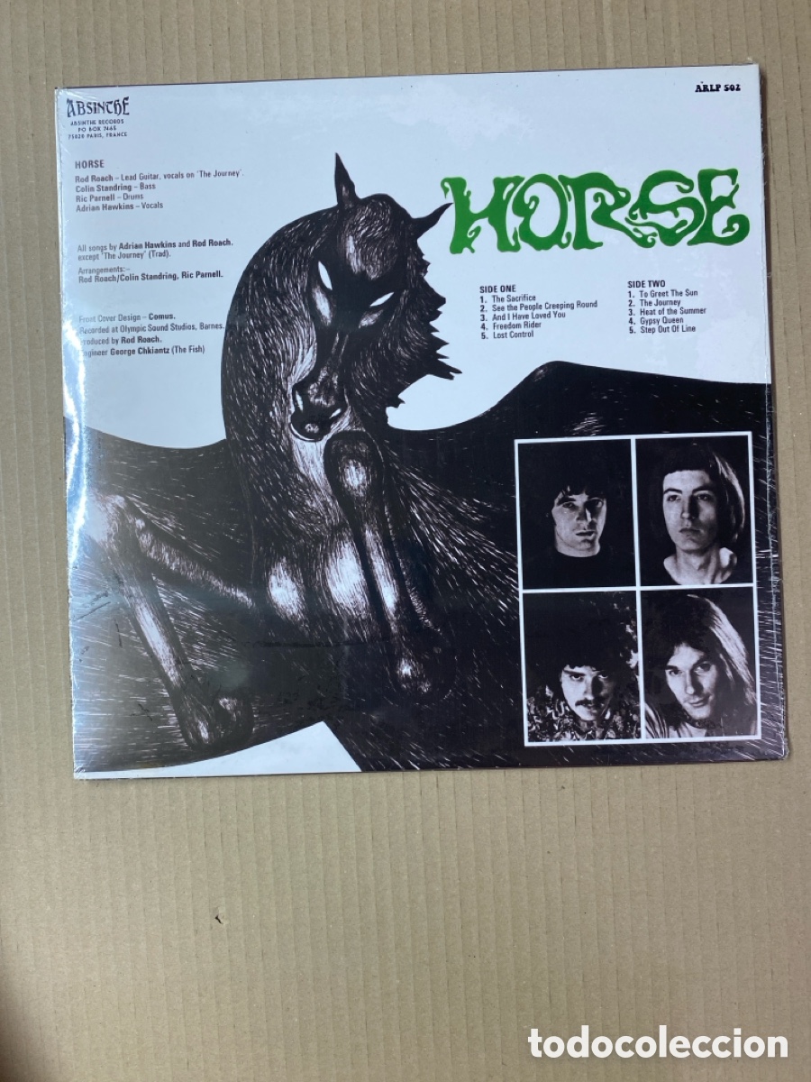 Discos de vinilo: LP HORSE. PRECINTADO DE FABRICA!! - Foto 2