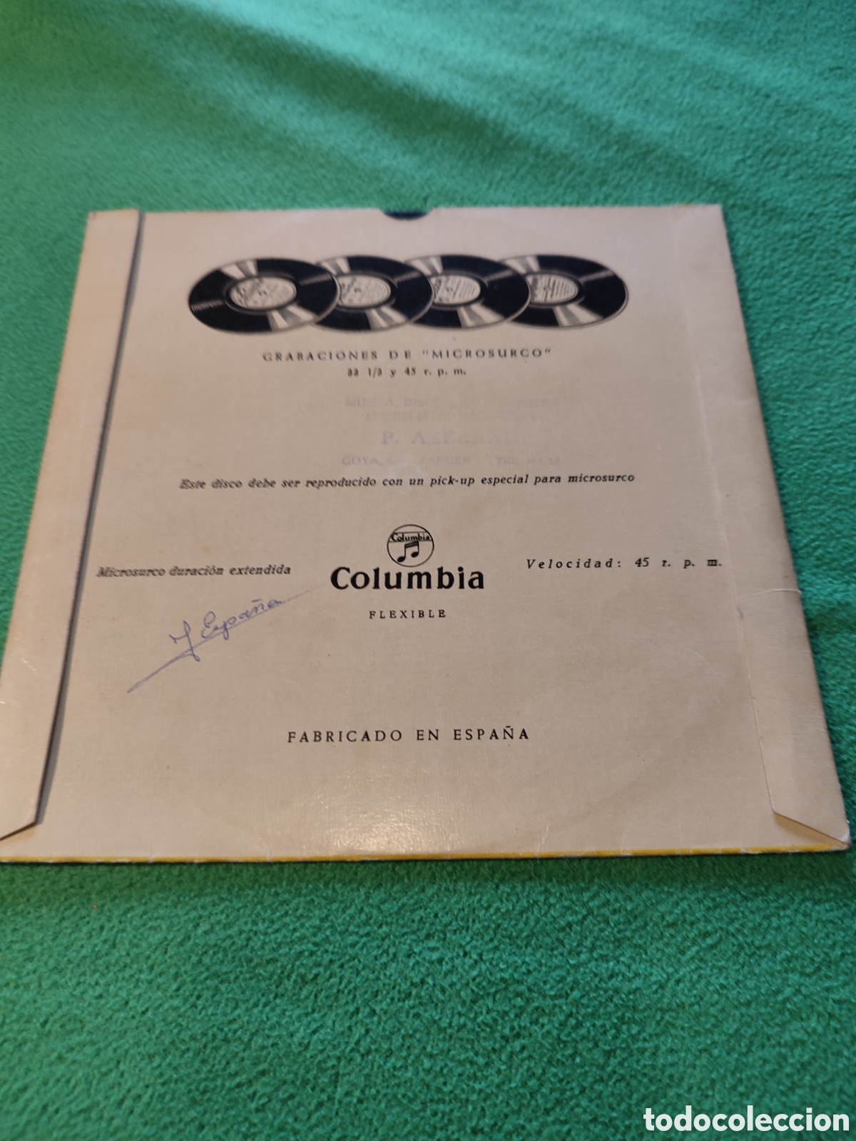 Discos de vinilo: Juanita Cuenca - Johnny Guitar + 3 - Foto 2
