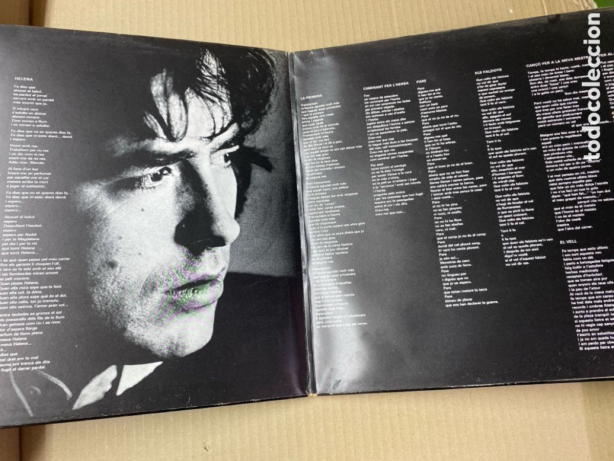 Discos de vinilo: LP JOAN MANUEL SERRAT. PER AL MEU AMIC. - Foto 3