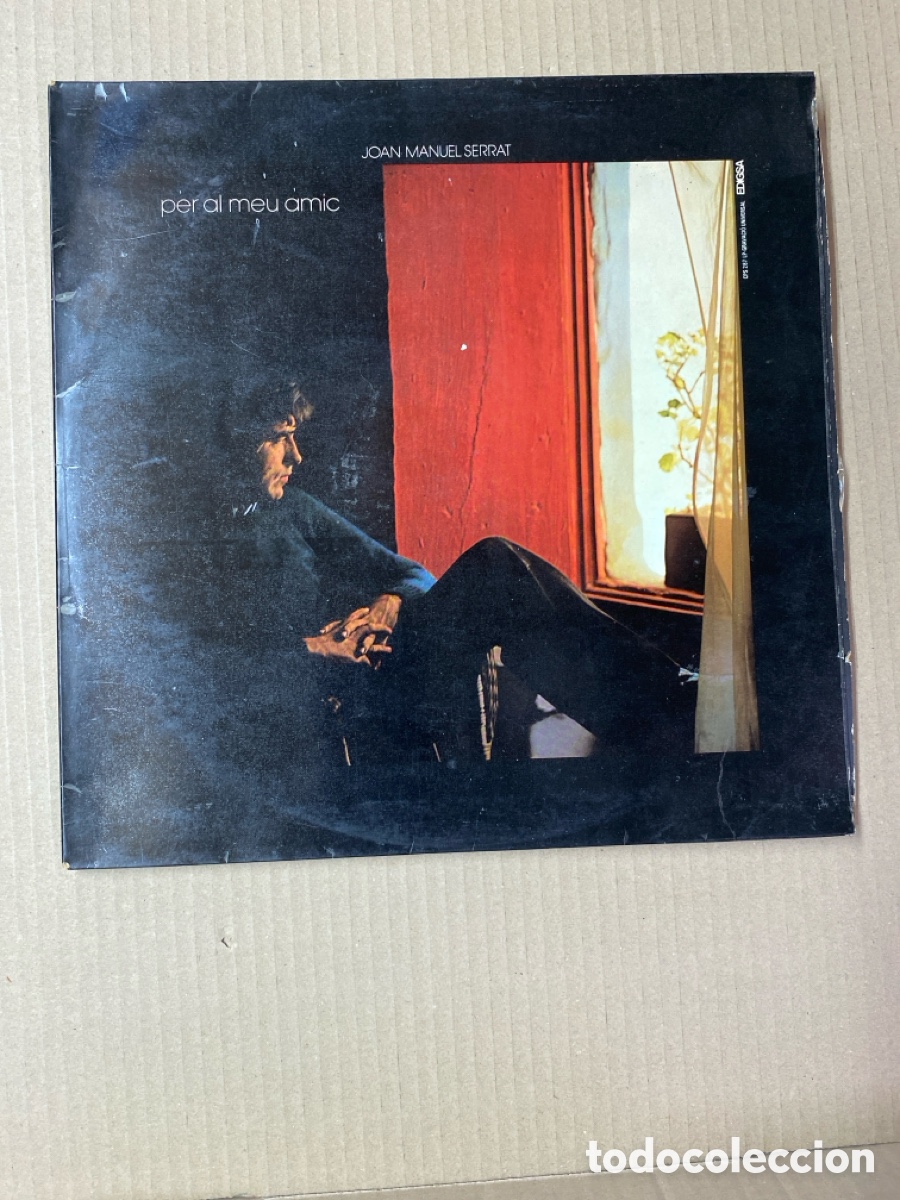 Discos de vinilo: LP JOAN MANUEL SERRAT. PER AL MEU AMIC. - Foto 1
