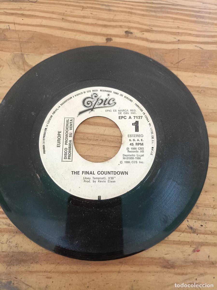 Discos de vinilo: SINGLE EUROPE SIN CAR&Aacute;TULA