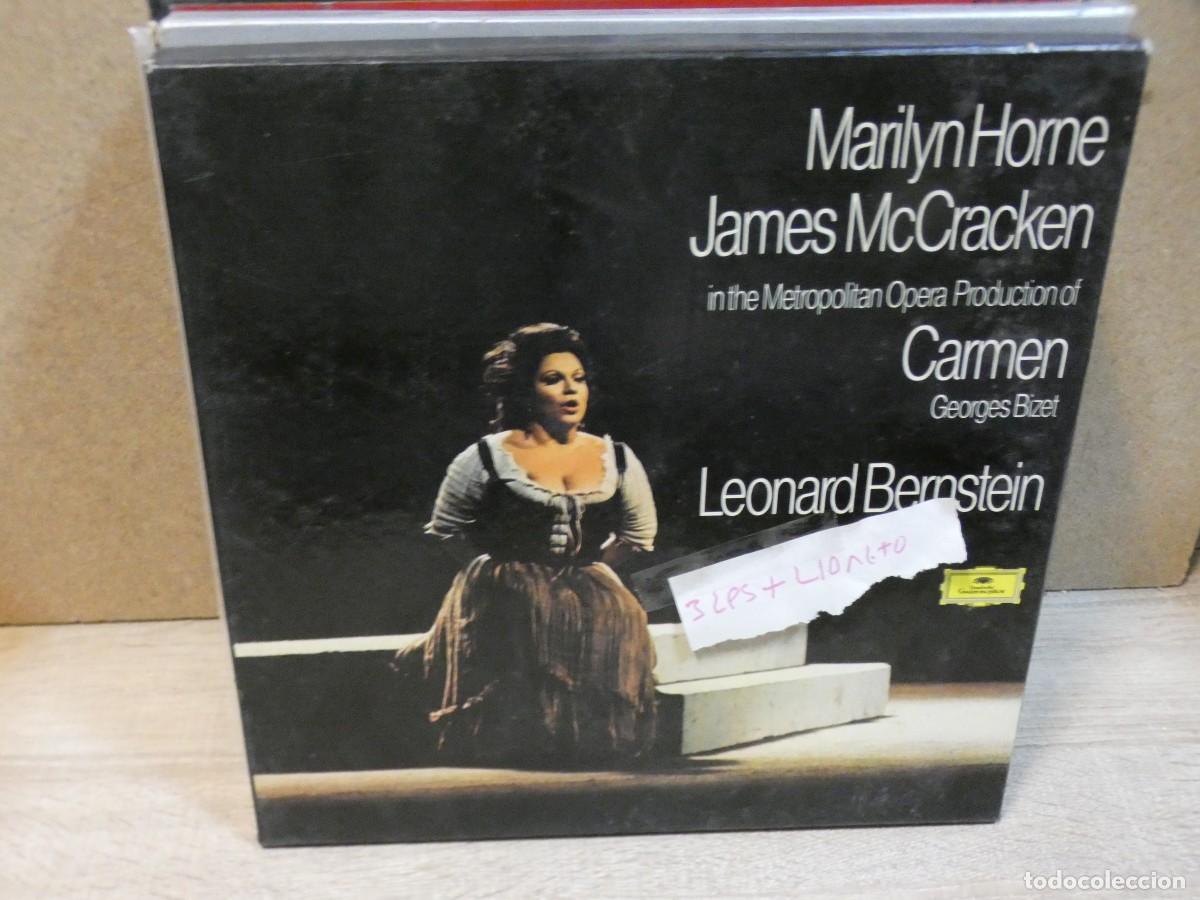 Disques de vinyle: ARKANSAS1980 EXPRO726 VINILO BUEN ESTADO CAJA 3 LPS MAS LIBRETO CARMEN BERSTEIN