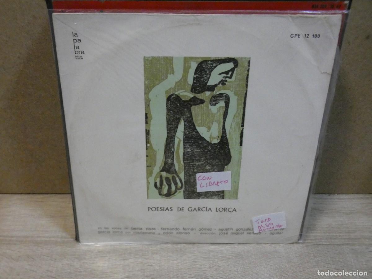 Disques de vinyle: ARKANSAS1980 EXPRO726 VINILO BUEN ESTADO FERNANDO FERNAN GOMEZ RECITA GARCIA LORCA LIBRO