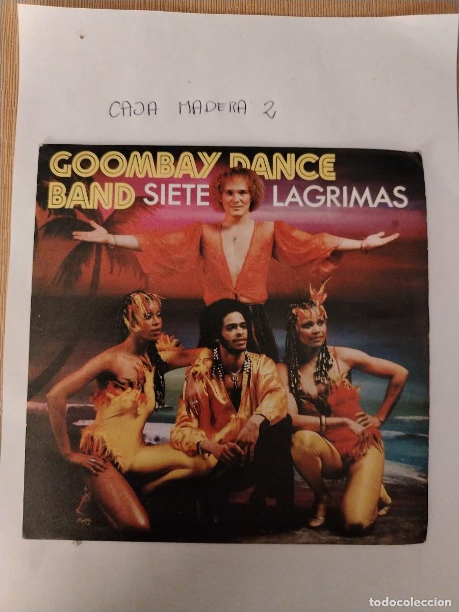 Discos de vinilo: Single vinilo goombay dance band, siete l&aacute;grimas