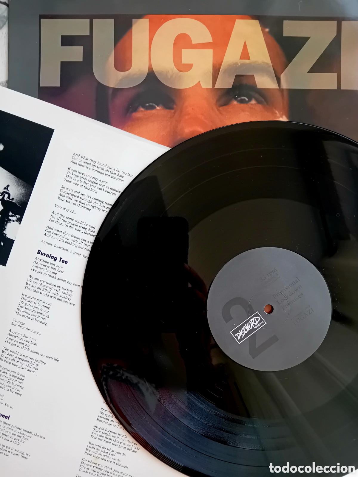Discos de vinilo: FUGAZI. MARGIN WALTER. EP 1989 - Foto 5