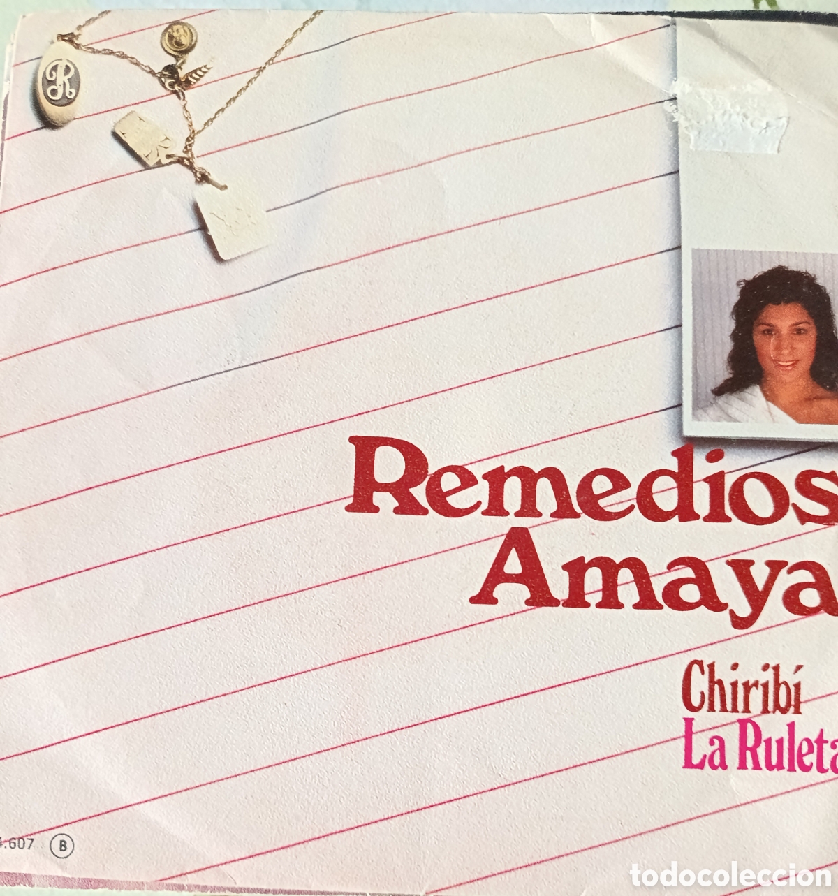 Discos de vinilo: Remedios Amaya single sello CFE editado en Espa&ntilde;a a&ntilde;o 1984.