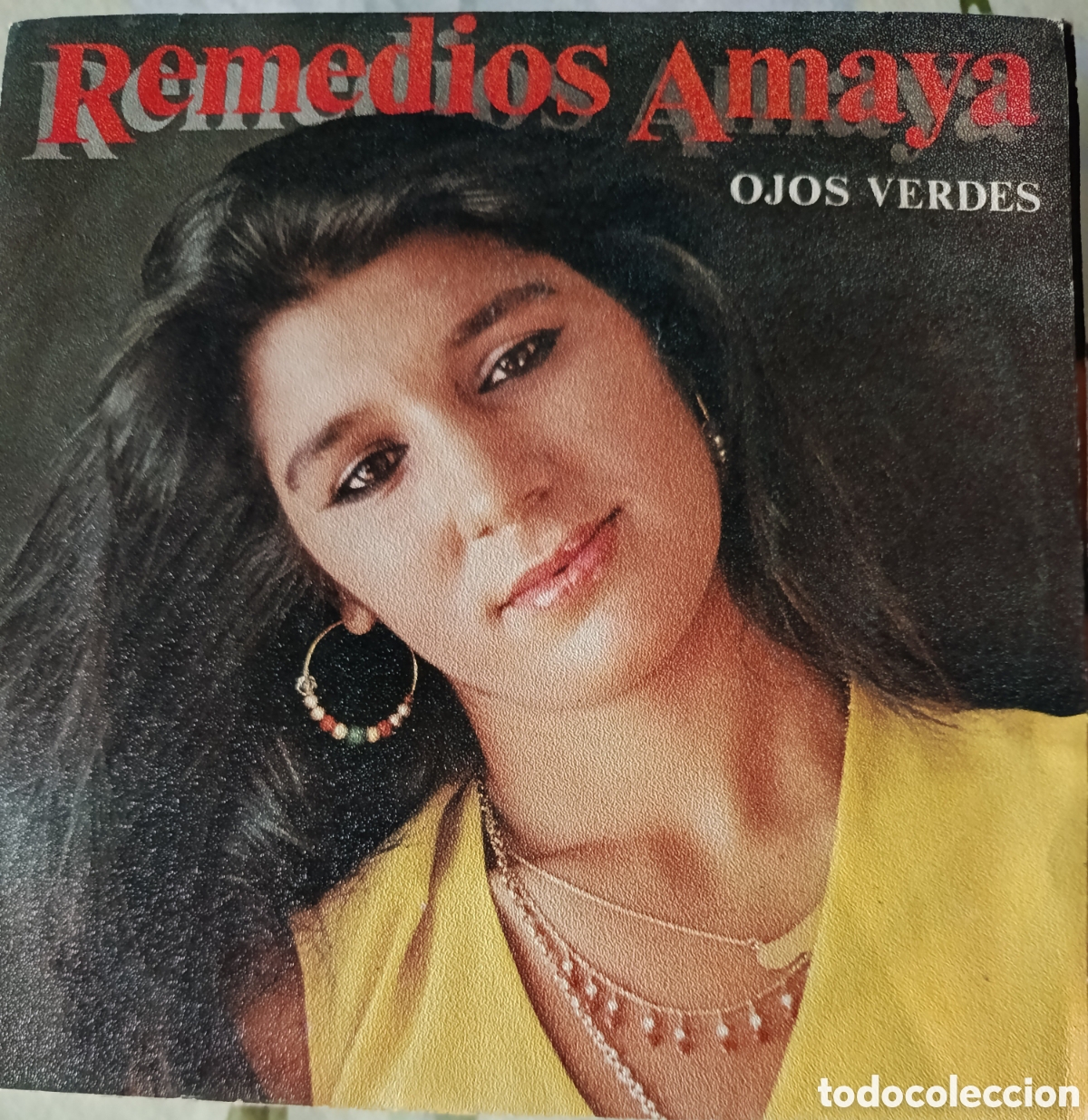 Discos de vinilo: Remedios Amaya single sello Epic editado en Espa&ntilde;a a&ntilde;o 1980.