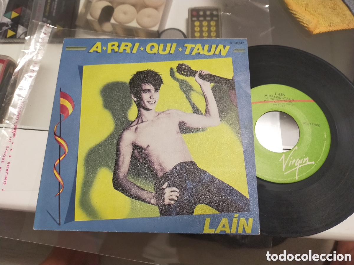 Discos de vinilo: Lain single a rri qui taun 1984