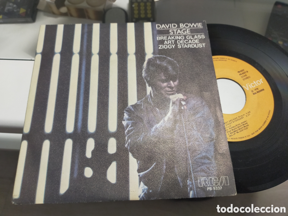 Discos de vinilo: David Bowie ep breaking glass + 2 Espa&ntilde;a 1978