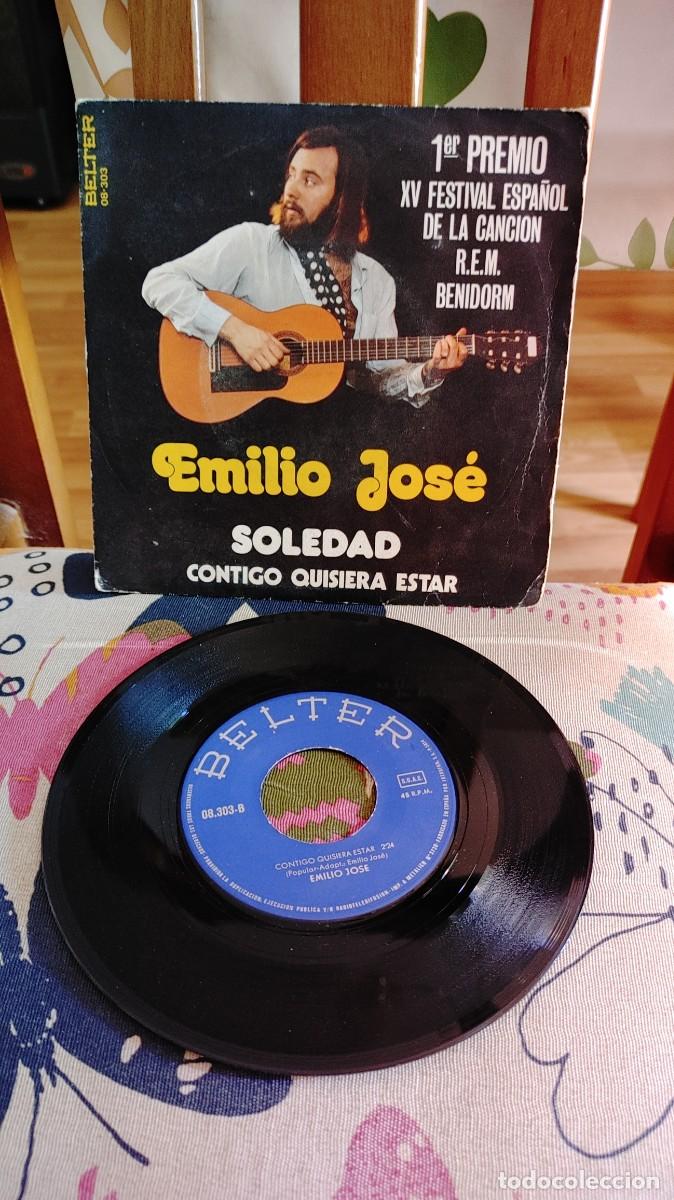 Discos de vinilo: EMILIO JOSE-SINGLE SOLEDAD