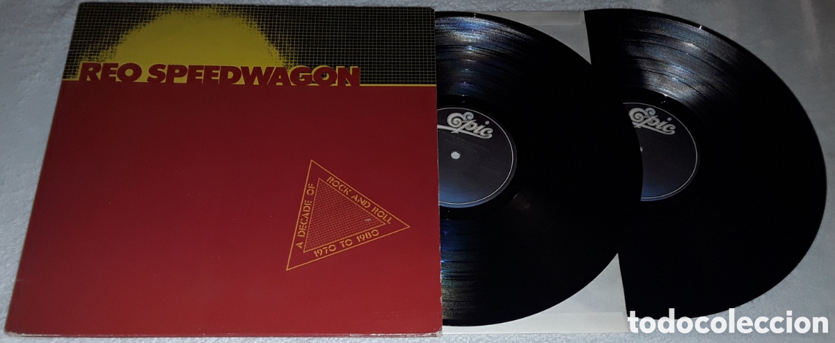 Discos de vinilo: 2LP - REO SPEEDWAGON - A DECADE OF ROCK AND ROLL 1970 TO 1980 - GATEFOLD - MADE IN HOLLAND