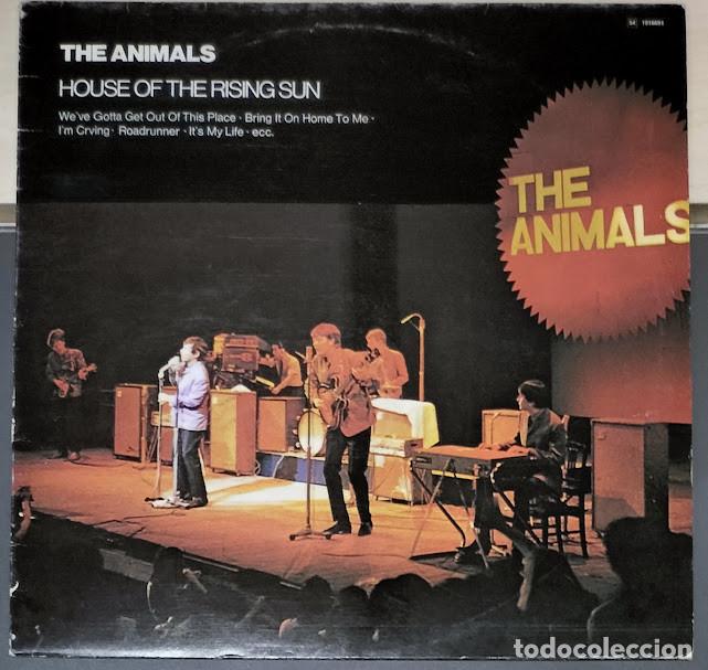 Discos de vinilo: The Animals - House Of The Rising Sun - LP EMI ref. 54 1916691. Italia 1987.