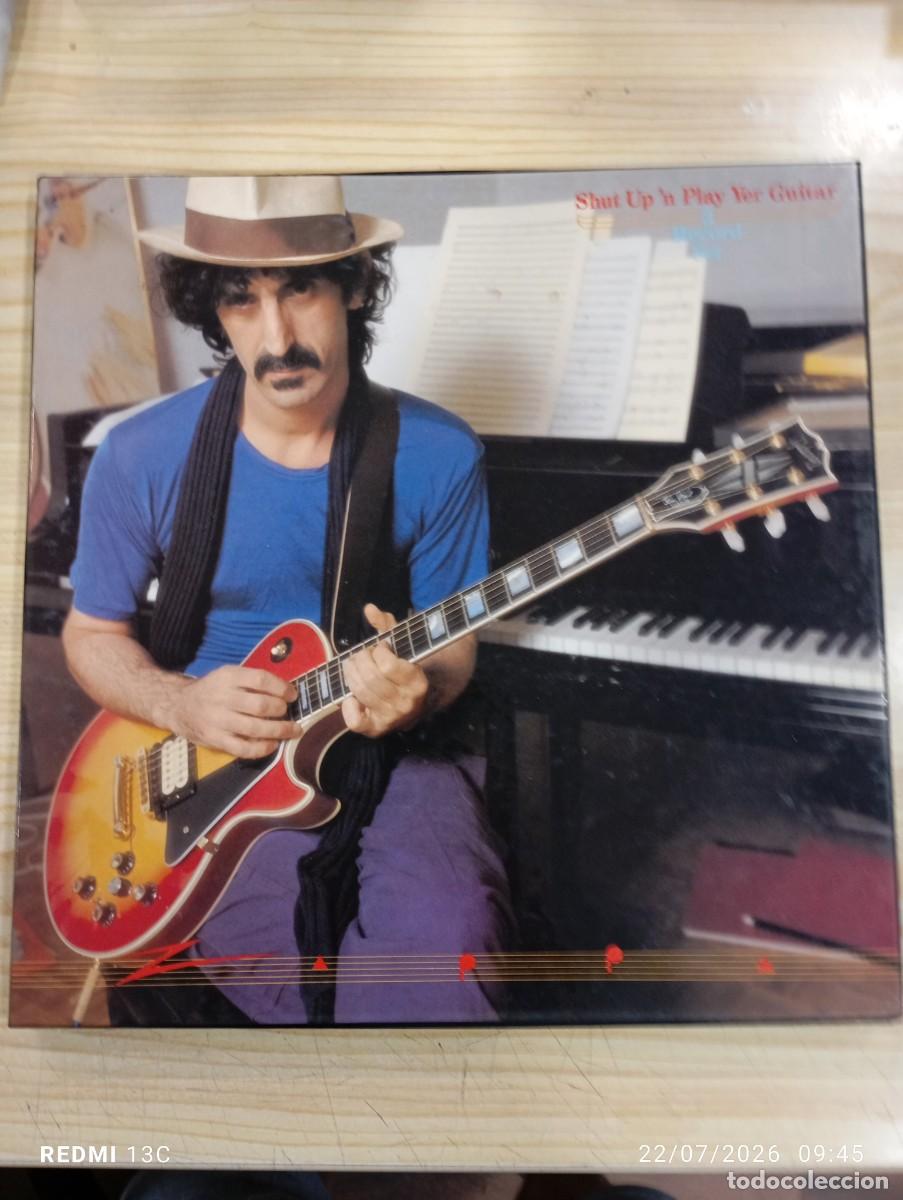 Discos de vinilo: Box Set 3 Lps - Zappa &lrm;&ndash; Shut Up 'N Play Yer Guitar