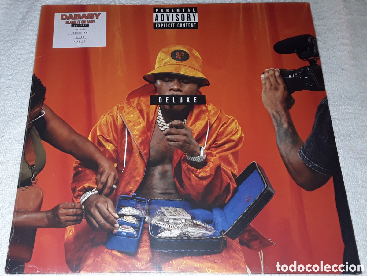 Discos de vinilo: 2LP - DABABY - BLAME IT ON BABY - DELUXE EDITION - NUEVO Y PRECINTADO