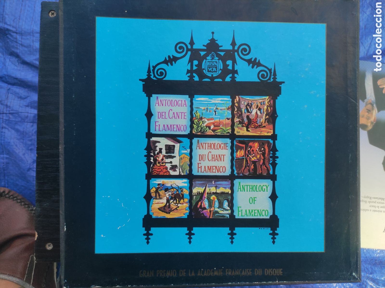 Discos de vinilo: Antologia del Cante Flamenco (Anthologie du Chant Flamenco - Anthology of Cante Flamenco) 3 LP + LIB
